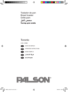 Bruksanvisning Palson 30960 Brödrost