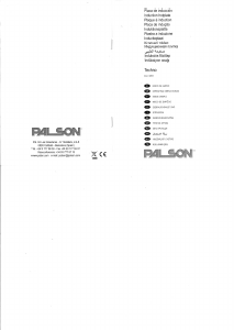 Manual de uso Palson 30511 Placa