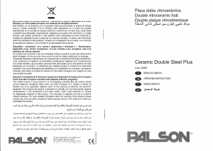 Mode d’emploi Palson 30991 Table de cuisson