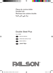 Mode d’emploi Palson 30993 Table de cuisson
