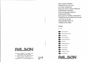 Handleiding Palson 30630 Krultang