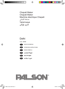 Manual de uso Palson 30985 Grill de contacto