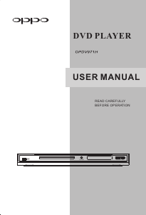 Bruksanvisning Oppo OPDV971H DVD spelare
