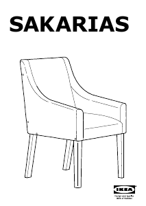 Kullanım kılavuzu IKEA SAKARIAS Sandalye
