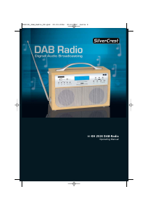 Bruksanvisning SilverCrest KH 2324 Radio