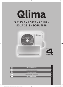 Instrukcja Qlima S 5125 B Klimatyzator