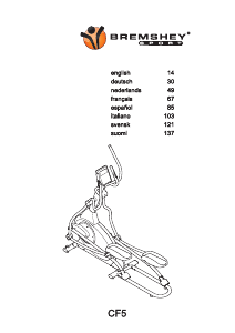 Handleiding Bremshey CF5 Crosstrainer