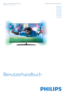 Bedienungsanleitung Philips 49PUS7809 LED fernseher