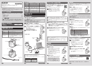 説明書 エレコム LBT-SPCB01AV3 スピーカー