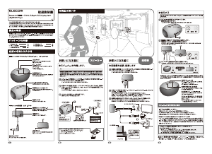 説明書 エレコム LBT-SPP20TVBK スピーカー