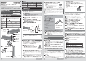 説明書 エレコム LBT-SPP310AVBK スピーカー