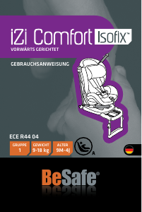 Bedienungsanleitung BeSafe iZi Comfort X3 ISOfix Autokindersitz