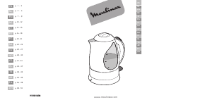Manual de uso Moulinex BY280800 Hervidor