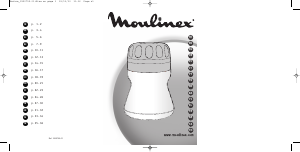 Manual Moulinex AR100G61 Moinho de café