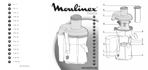 Bruksanvisning Moulinex JU350G10 Saftpresse