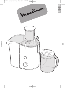 Handleiding Moulinex JU59953E Sapcentrifuge