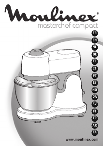 Brugsanvisning Moulinex QA205127 Masterchef Compact Røremaskine