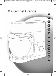 Manual Moulinex QA813D27 Masterchef Grande Batedeira com taça