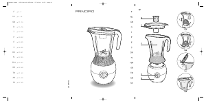 Manual de uso Moulinex LM100088 Principio Batidora