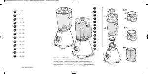 Manual Moulinex LM300141 Liquidificadora