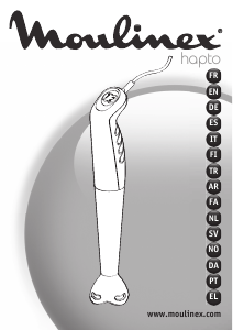 Manual Moulinex DD405141 Hapto Hand Blender