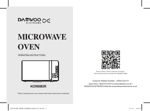 Handleiding Daewoo KOR-6M3R Magnetron