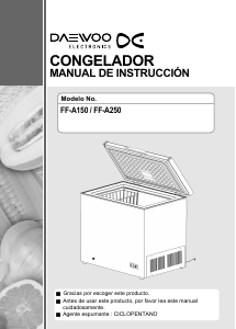 Manual de uso Daewoo FF-A150 Congelador