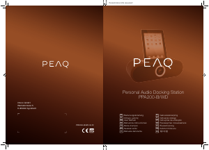 Εγχειρίδιο PEAQ PPA200 Βάση ηχείου