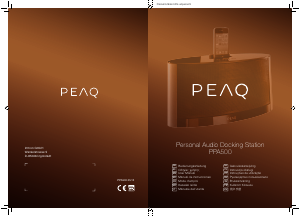 Instrukcja PEAQ PPA500 Głośnik ze złączem