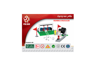Manual de uso Cobi set 21043 Polska 2018 Entrenamiento de futbol