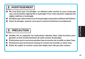 Mode d’emploi Seiko Prospex SNE537P1 Montre