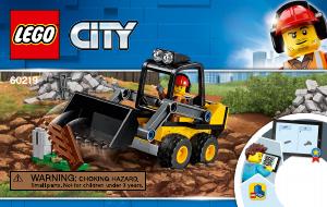 Bedienungsanleitung Lego set 60219 City Frontlader