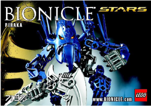 Manual de uso Lego set 7137 Bionicle Piraka