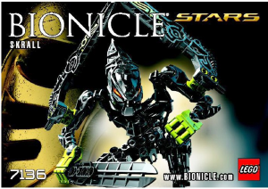 Manual de uso Lego set 7136 Bionicle Skrall