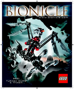 Manual de uso Lego set 10202 Bionicle Ultimate Dume