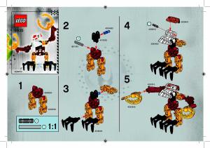 Manual de uso Lego set 6935 Bionicle Bad guy