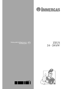 Manual Immergas Zeus 24kW Esquentador a gás