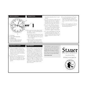Manual Stauer 17456 Watch