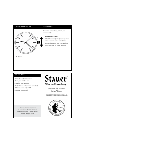 Manual Stauer 38569 Watch