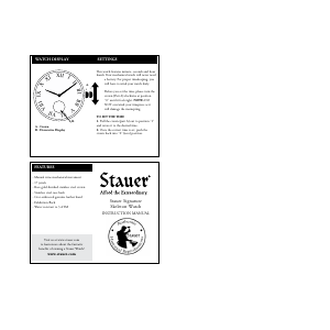 Manual Stauer 38642 Watch