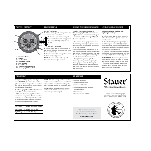 Manual Stauer 38664 Watch