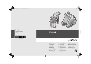 Bruksanvisning Bosch PFS 5000 E Färgspruta