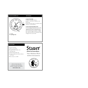 Manual Stauer 39624 Watch