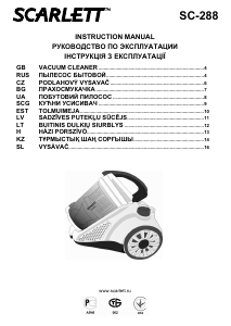 Handleiding Scarlett SC-288 Stofzuiger