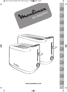 Kullanım kılavuzu Moulinex LS100030 Accessimo Ekmek kızartma makinesi