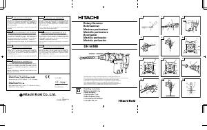 Mode d’emploi Hitachi DH 50MB Perforateur