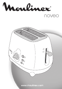 Kullanım kılavuzu Moulinex LT250830 Noveo Ekmek kızartma makinesi