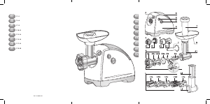 Руководство Moulinex ME620127 Мясорубка