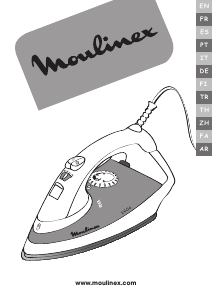 Manual de uso Moulinex IM1130M0 Inicio Plancha