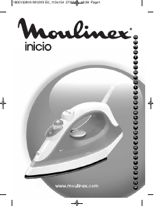 Vadovas Moulinex IM1230E0 Inicio Lygintuvas